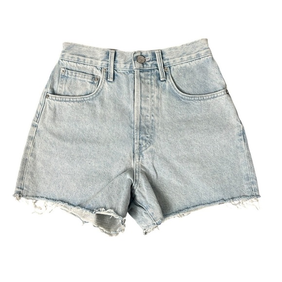 NWOT Revolve GRLFRND Super High Rise Vintage Cutoff Jean Shorts - Size 23 - Picture 1 of 9